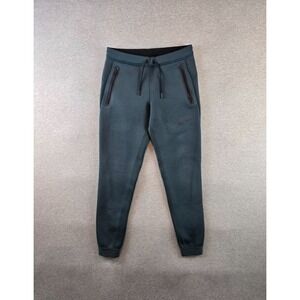 NIKE THERMA TRAINING PANTS MENS SMALL Green SPHERE MAX WATER RESISTANT 688477